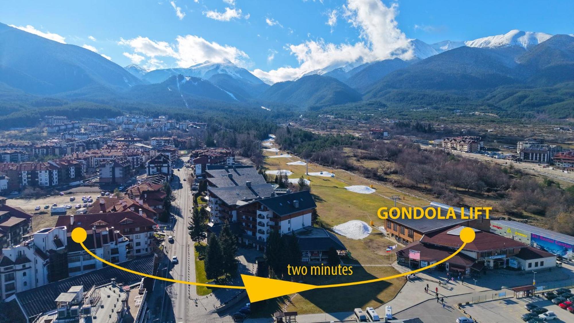 Nice And Quiet Apartment Next To Gondola Lift. 반스코 외부 사진
